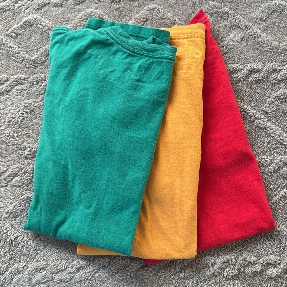 Champion lot of 3 tshirts.  Size small.  Embroidered logo. - Picture 2 of 8